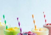 A Healthy Smoothie at Home