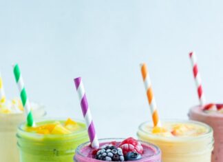 A Healthy Smoothie at Home